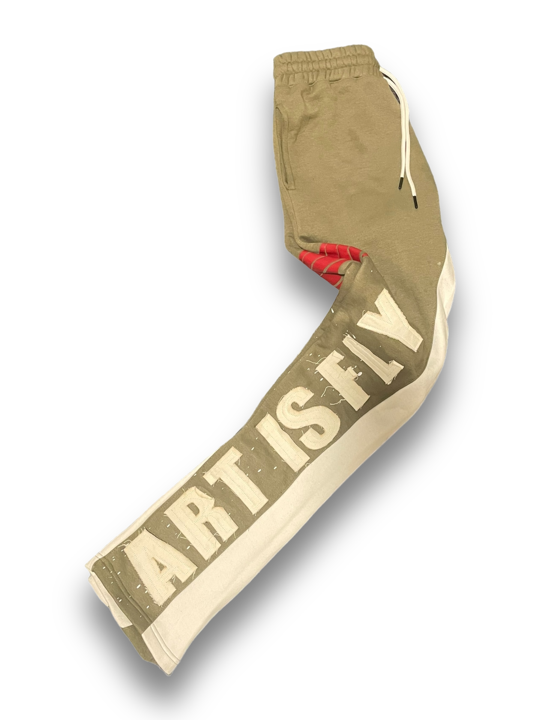 Art Is Fly Flare Pants "Olive"