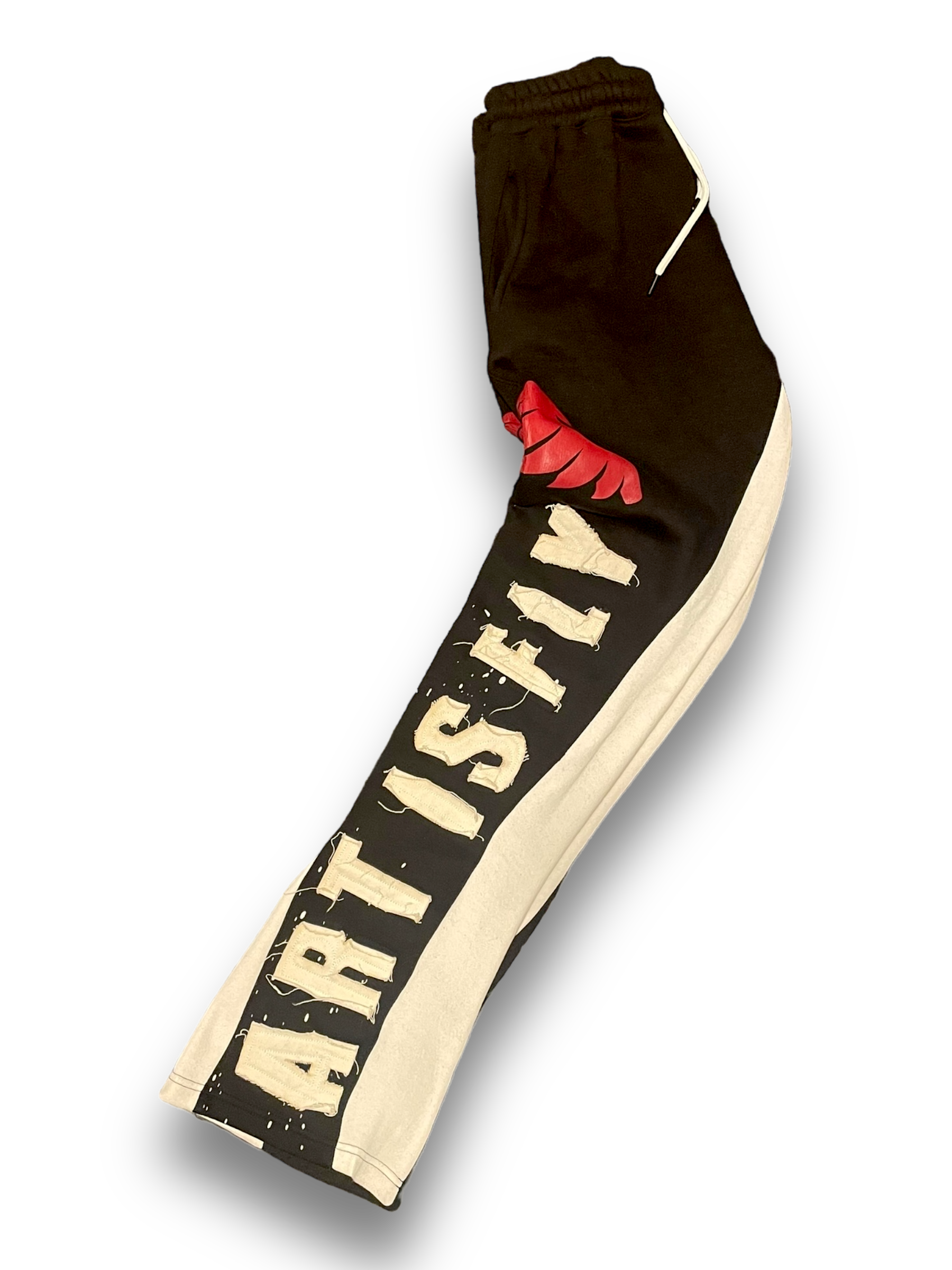 Art Is Fly Flare Pants "Black Petunia"