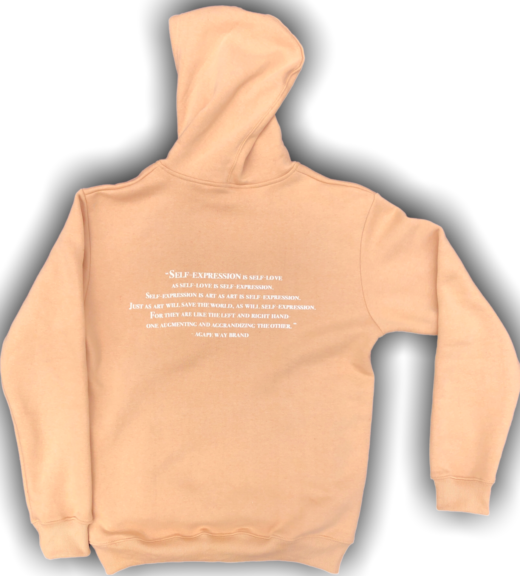 Self-Expression Hoodie "Cymbidium Tan"