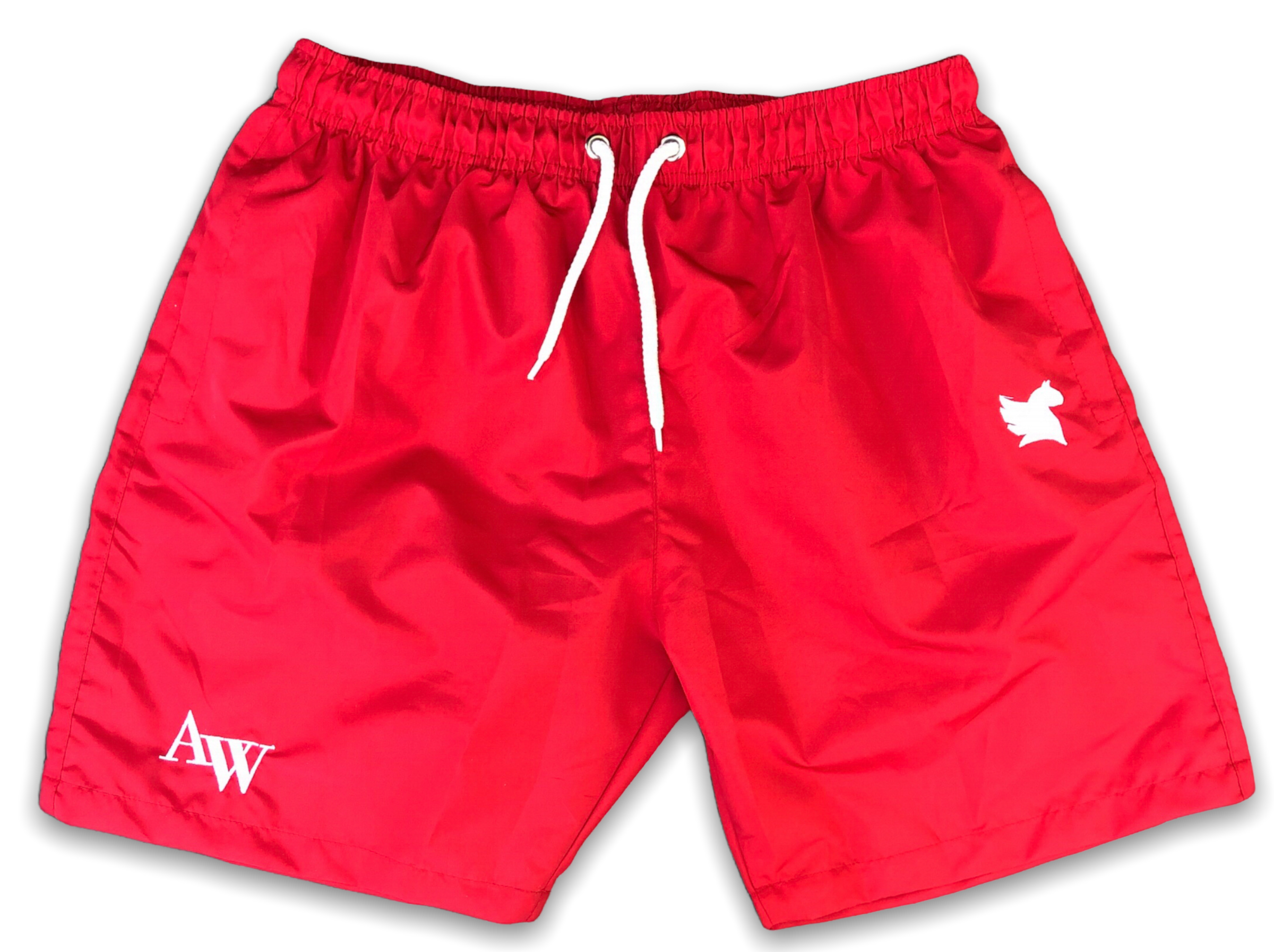 AW Poly Shorts "Rose Red"