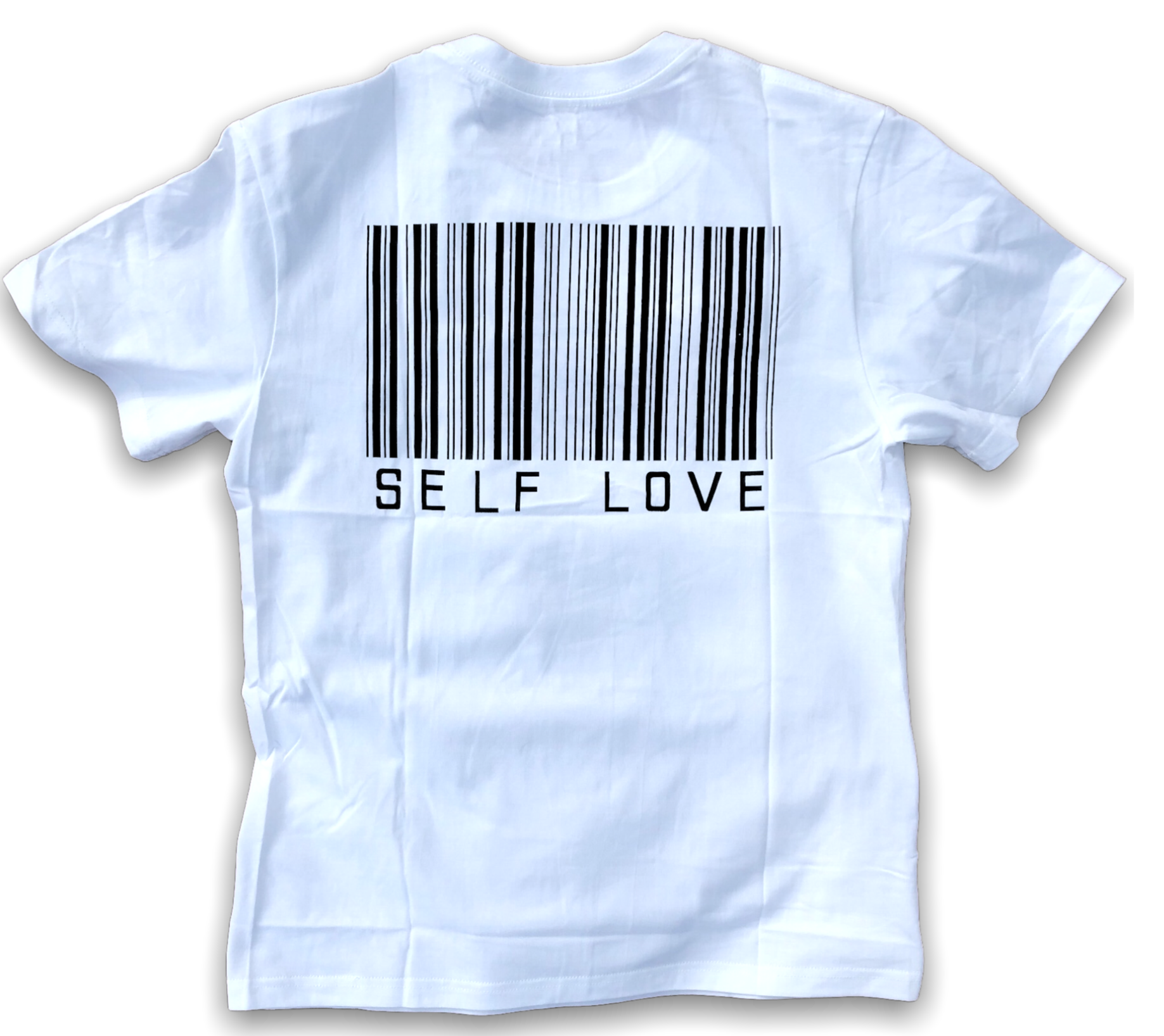 SL Barcode T-Shirt "Camellia White"
