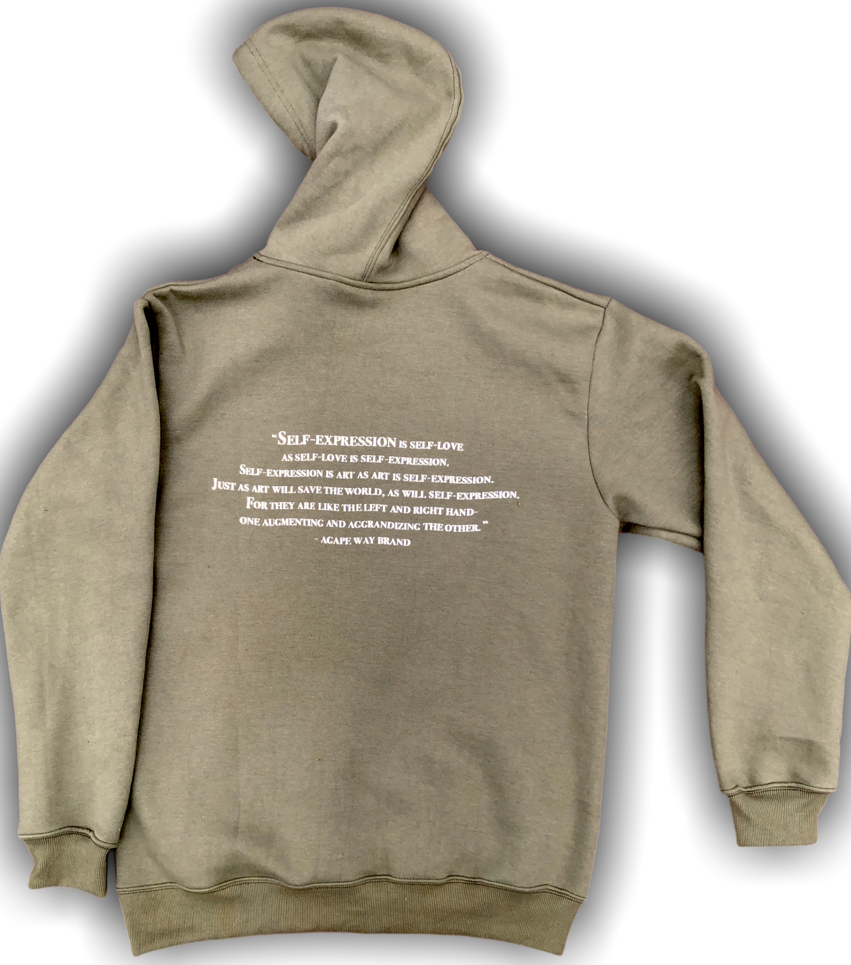 Self-Expression Hoodie "Olive"
